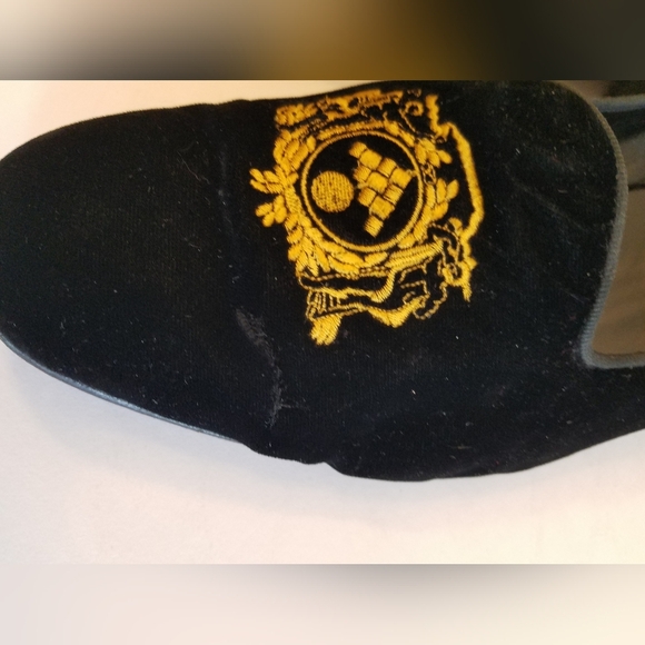 Bottega Veneta Men's  Velvet  Crest Loafer Shoes Black Size 11 Made in Italy - Picture 17 of 17